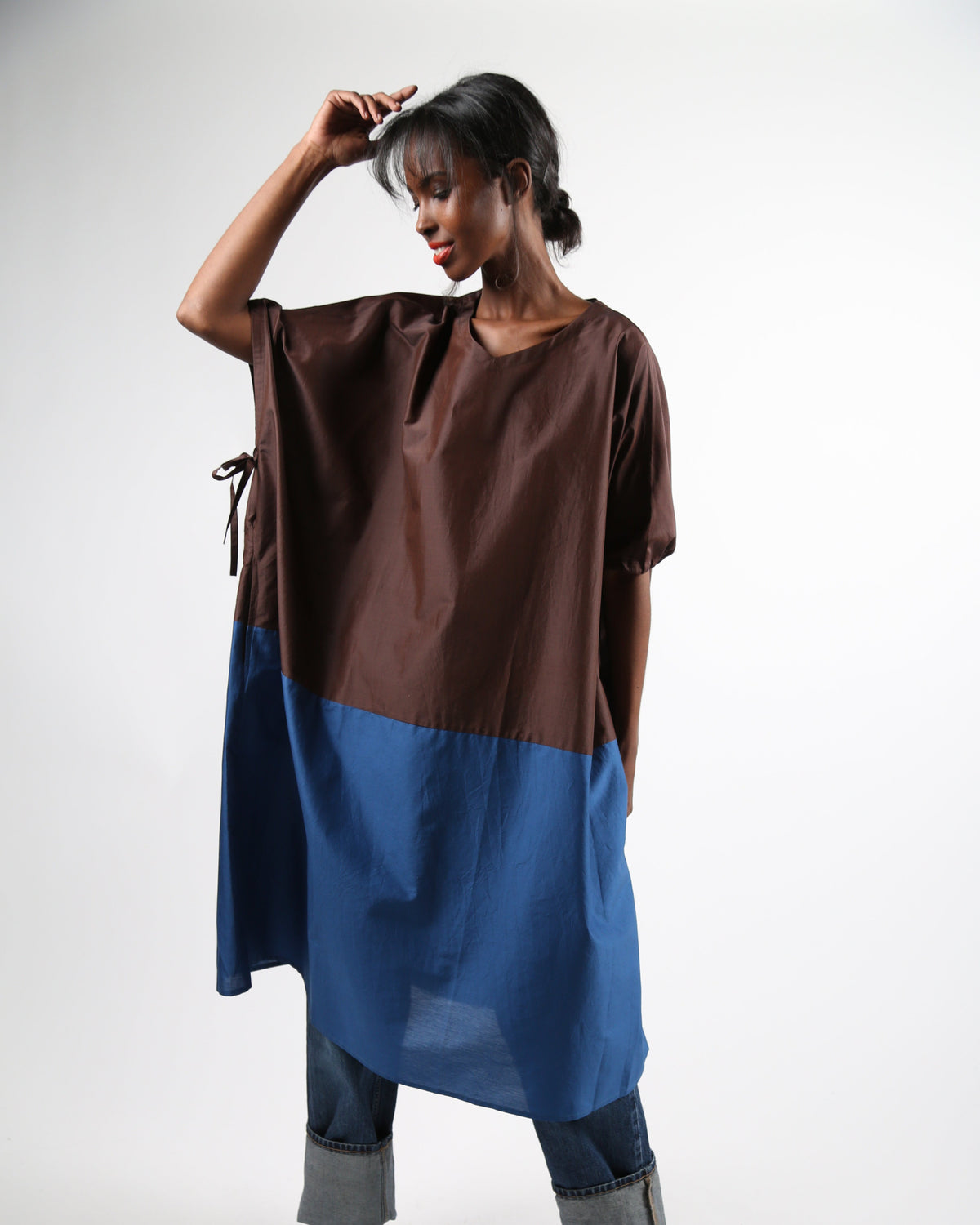 Seth 2Tone Kaftan Dress by MiiThaii