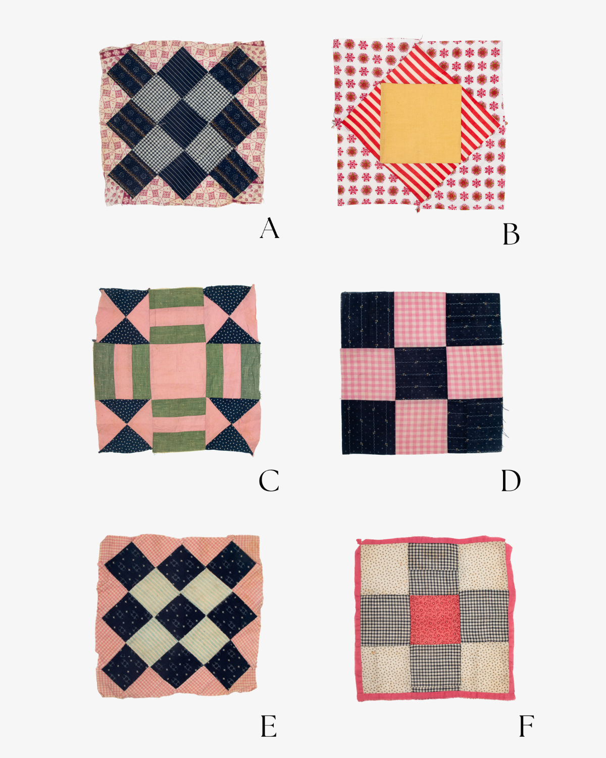 Antique Quilted Pocket Kit in Petal