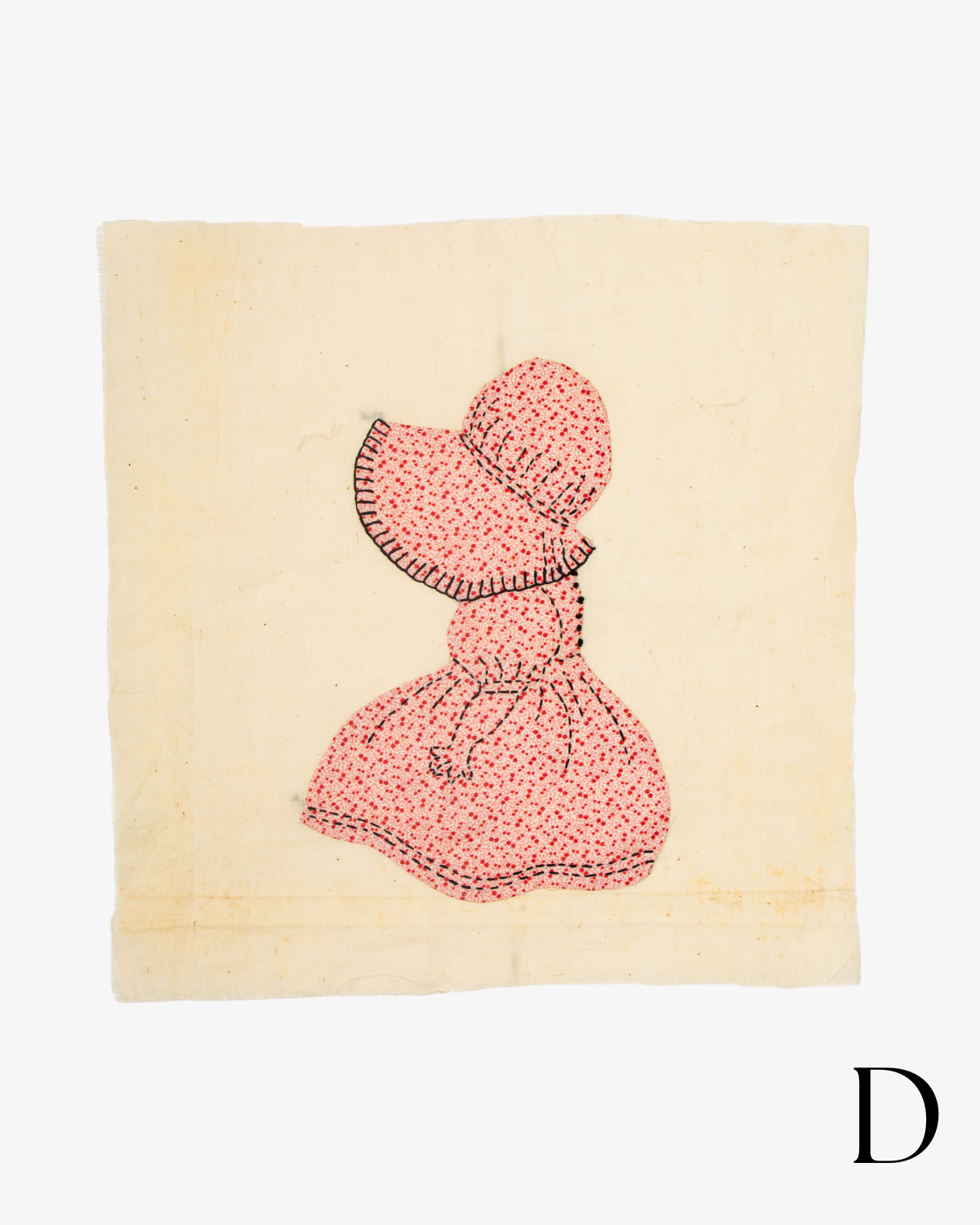 Antique Quilted Pocket Kit in Cherry