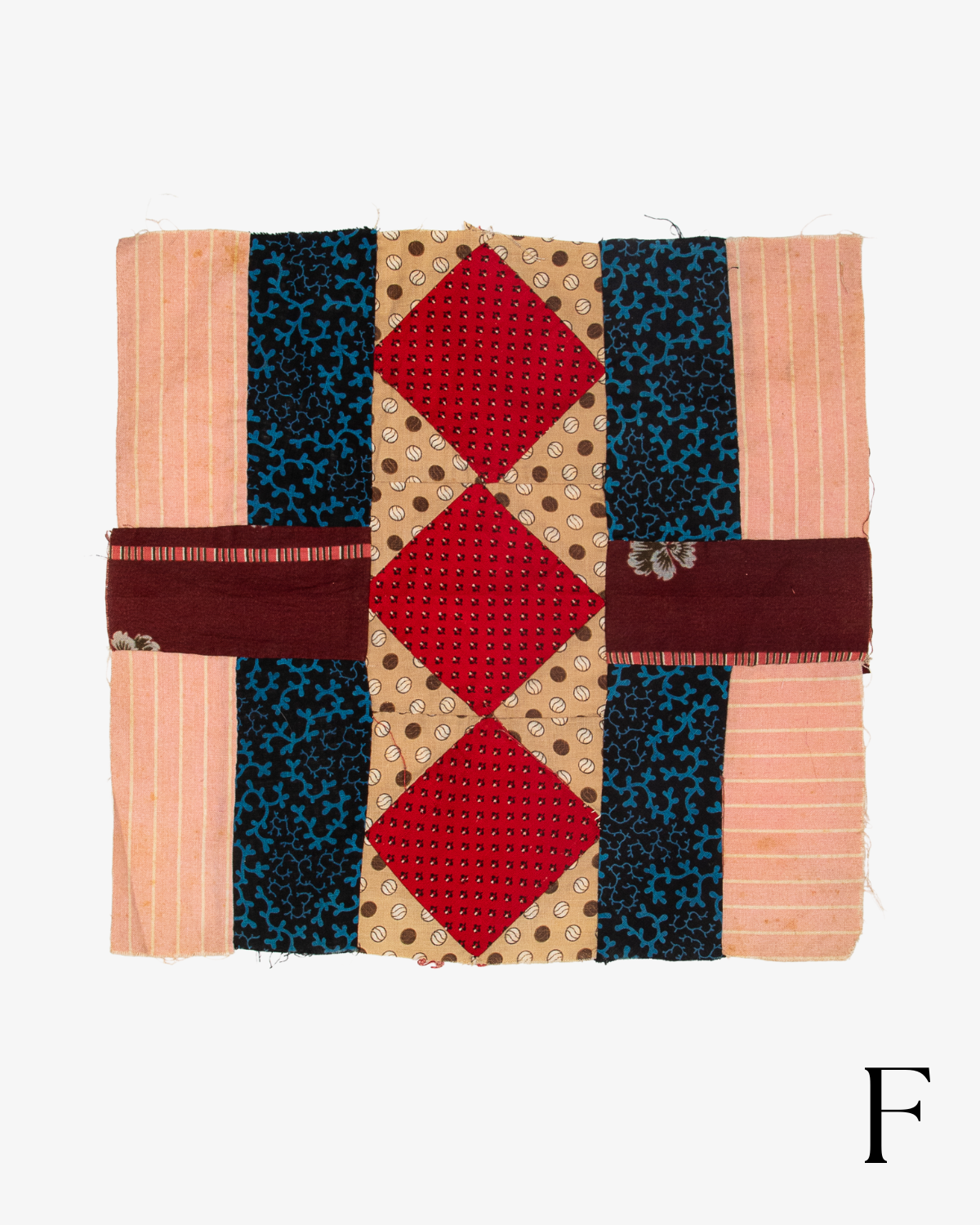 Antique Quilted Pocket Kit in Cherry