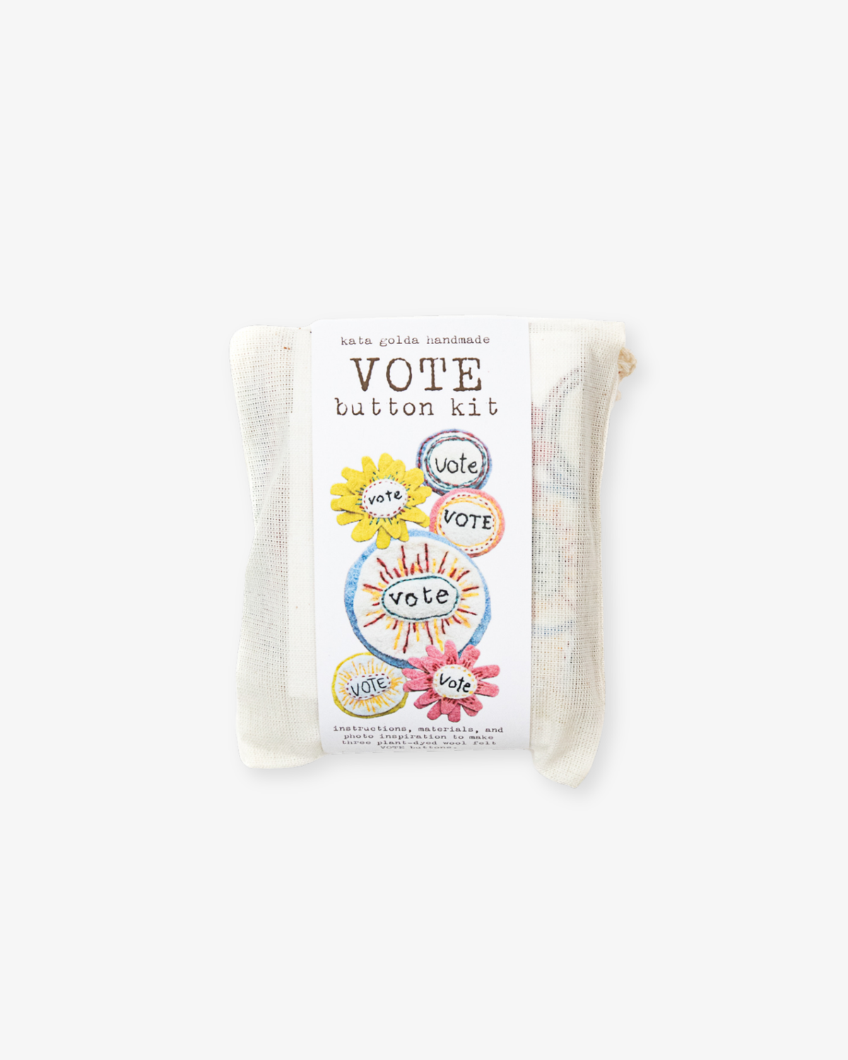 Vote Button Kit by Kata Golda