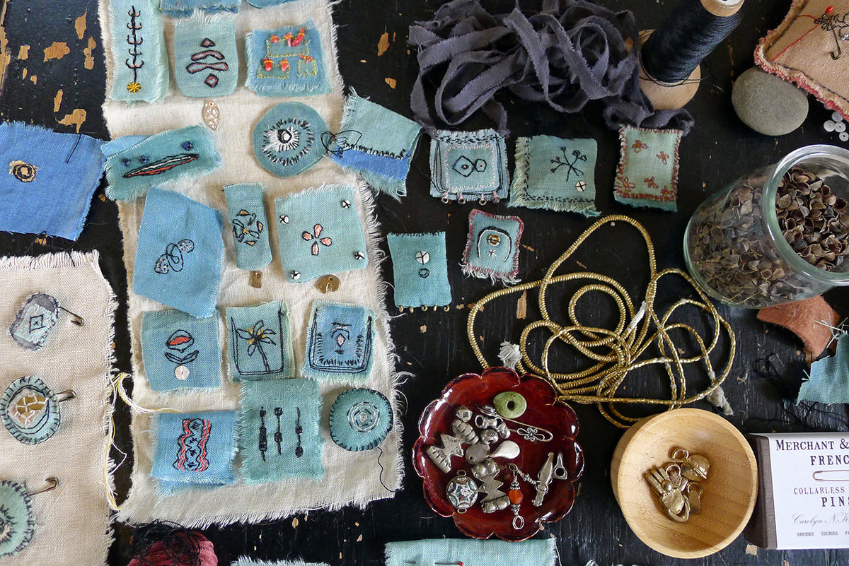 Blue Amulet Workshop with Kata Golda