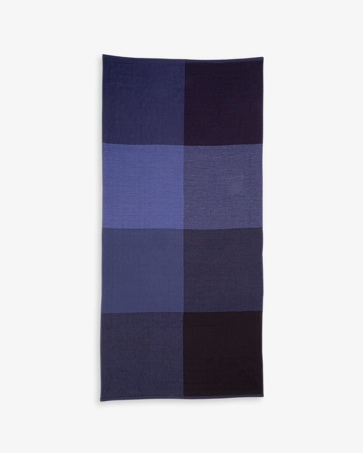 Chambray Block Bath Towel by Morihata