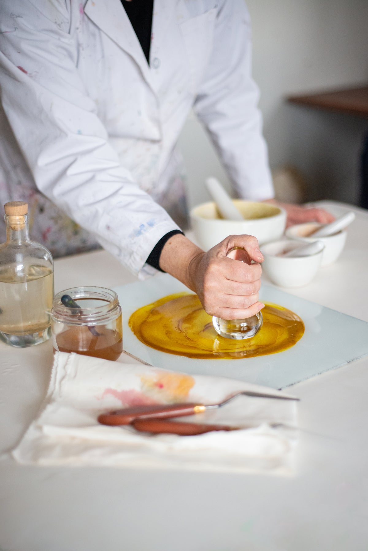 Handmade Watercolors from Plant Pigments