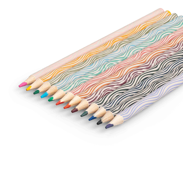 Color Away Pencils by Papier