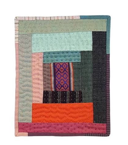 Log Cabin Quilt Blocks, 100 coulour and pattern variations