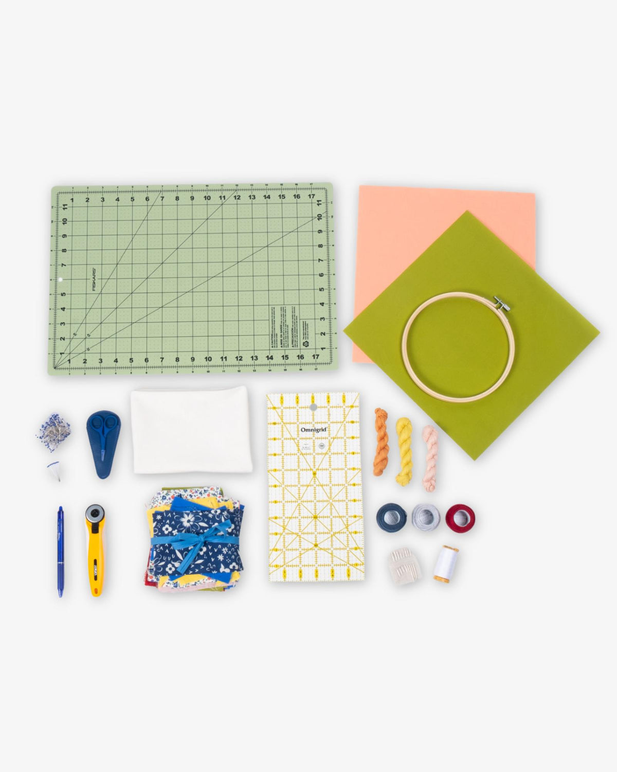 Hand-Sewn Quilting Series I Materials Kit
