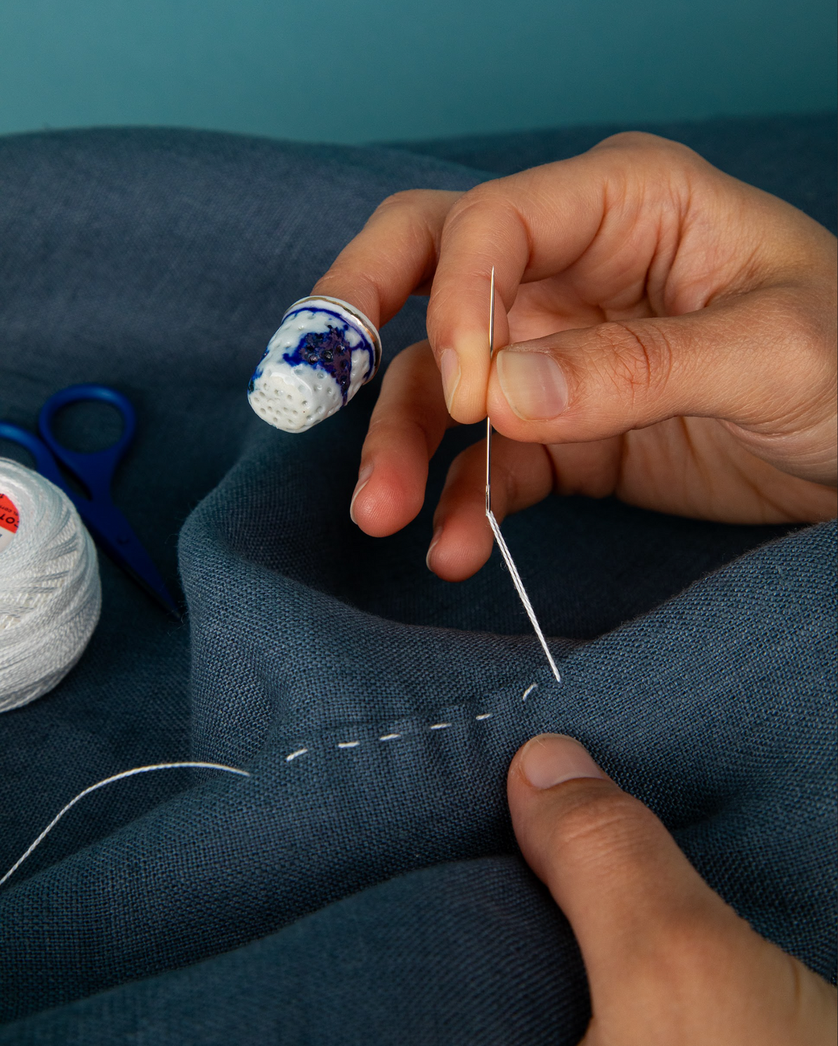 Porcelain Thimble by TATTER X Mg by Hand