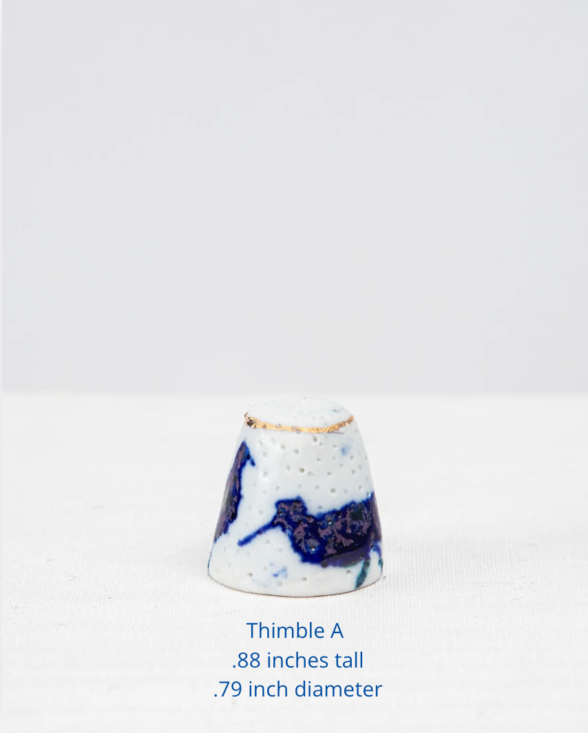 Porcelain Thimble by TATTER X Mg by Hand