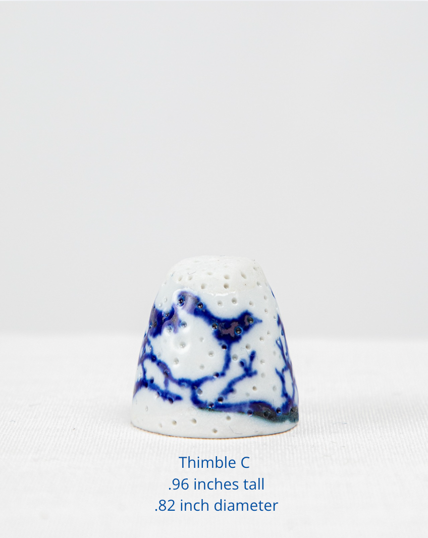 Porcelain Thimble by TATTER X Mg by Hand