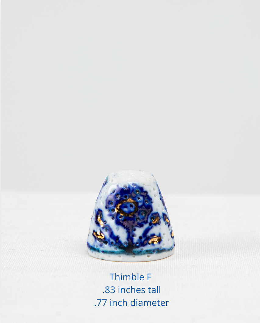 Porcelain Thimble by TATTER X Mg by Hand