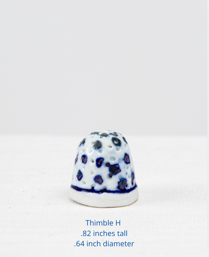 Porcelain Thimble by TATTER X Mg by Hand