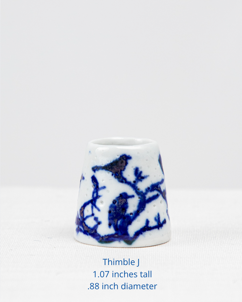 Porcelain Thimble by TATTER X Mg by Hand