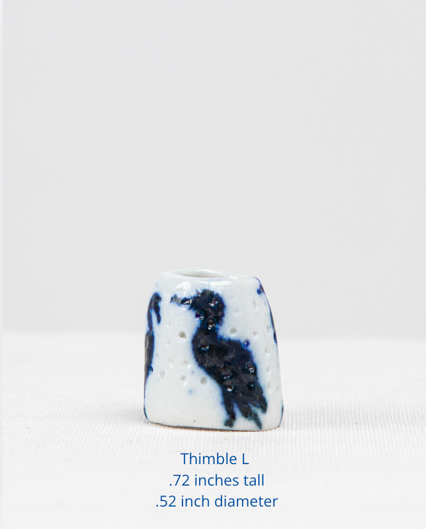 Porcelain Thimble by TATTER X Mg by Hand