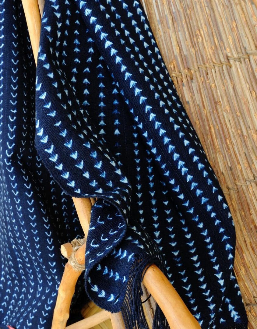 Malian Stitch Resist Patterns With Aboubakar Fofana In Brooklyn, NY