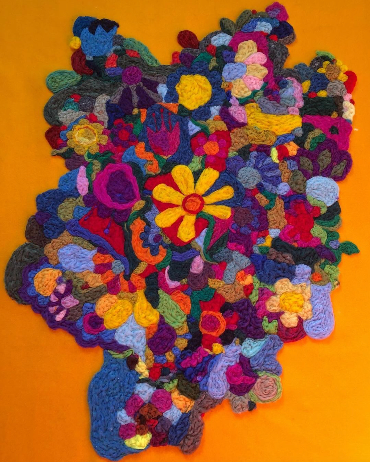 Needle Felted Tapestry