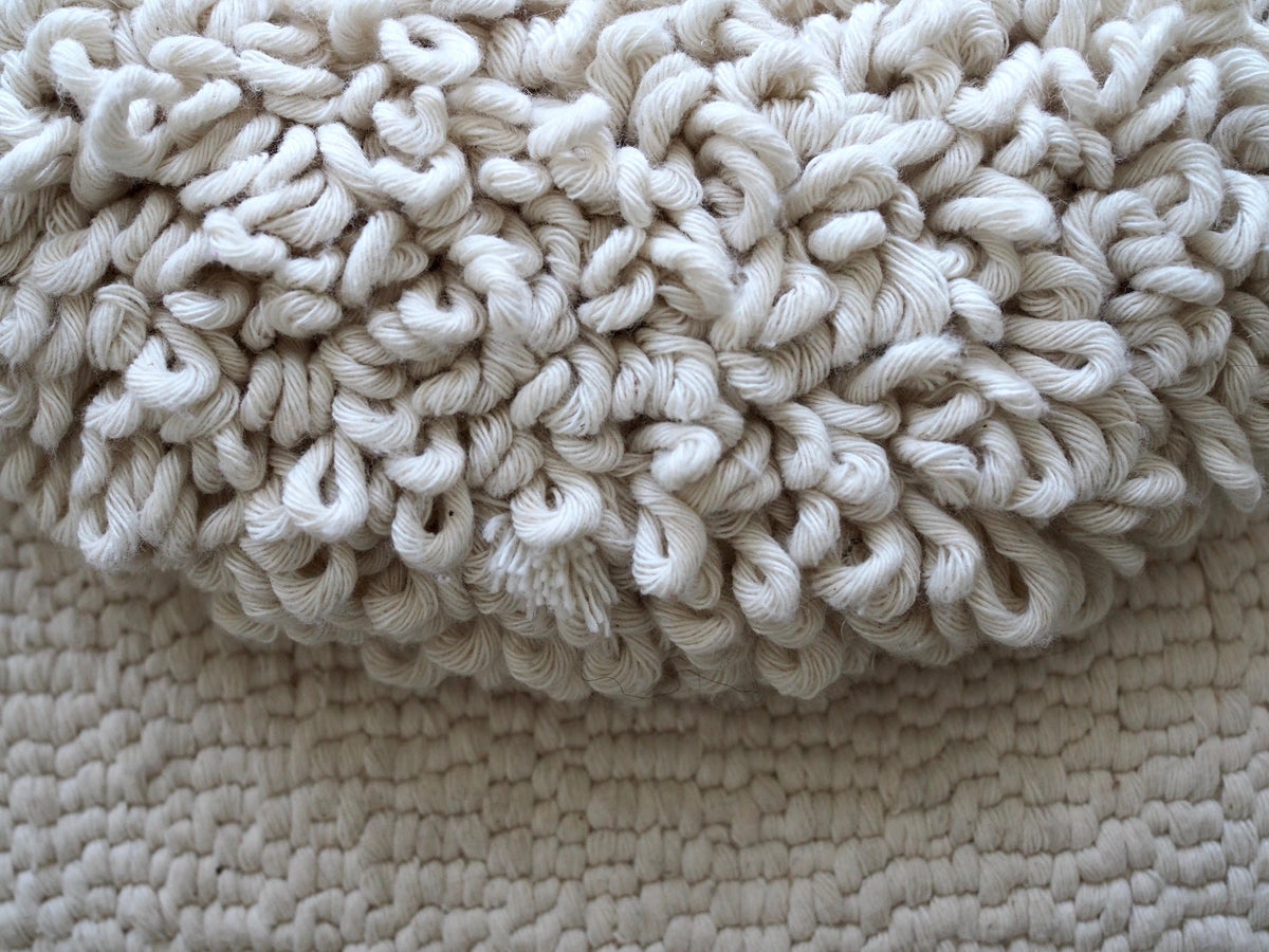 Punch Needle Winter Pouch in Brooklyn, NY