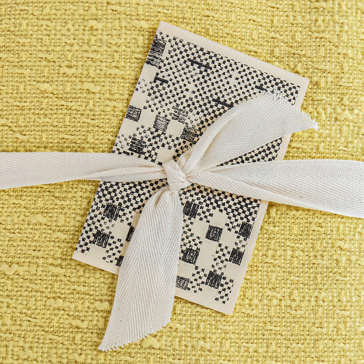 TATTER Exclusive Cotton Throw Blanket by The Weaving Mill