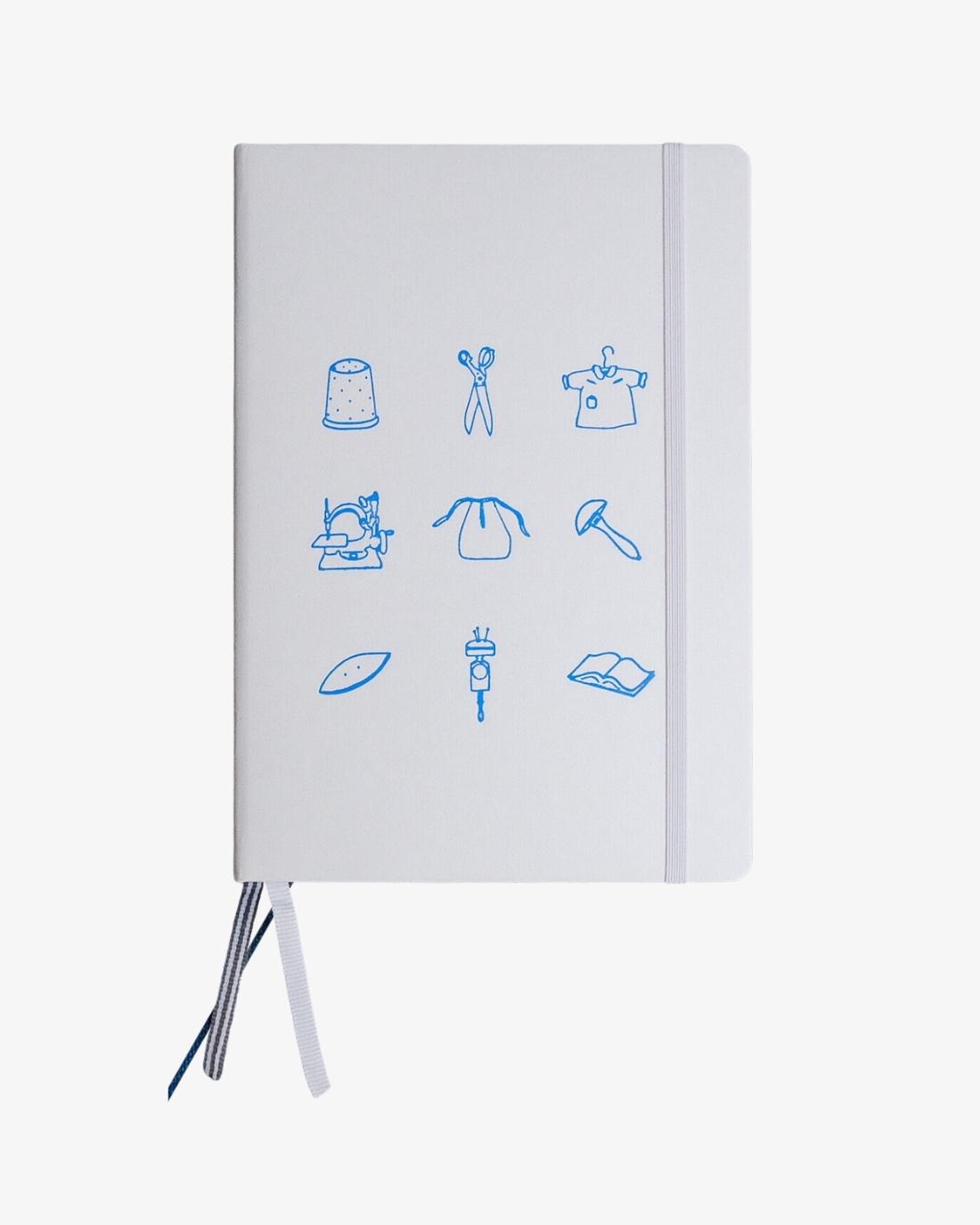 Blue Library Notebook by Tatter