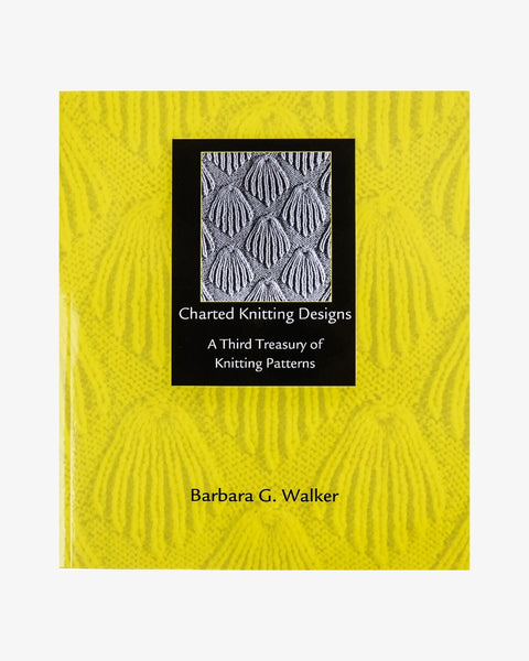 Charted Knitting Designs a Third Treasury by Barbara G. Walker