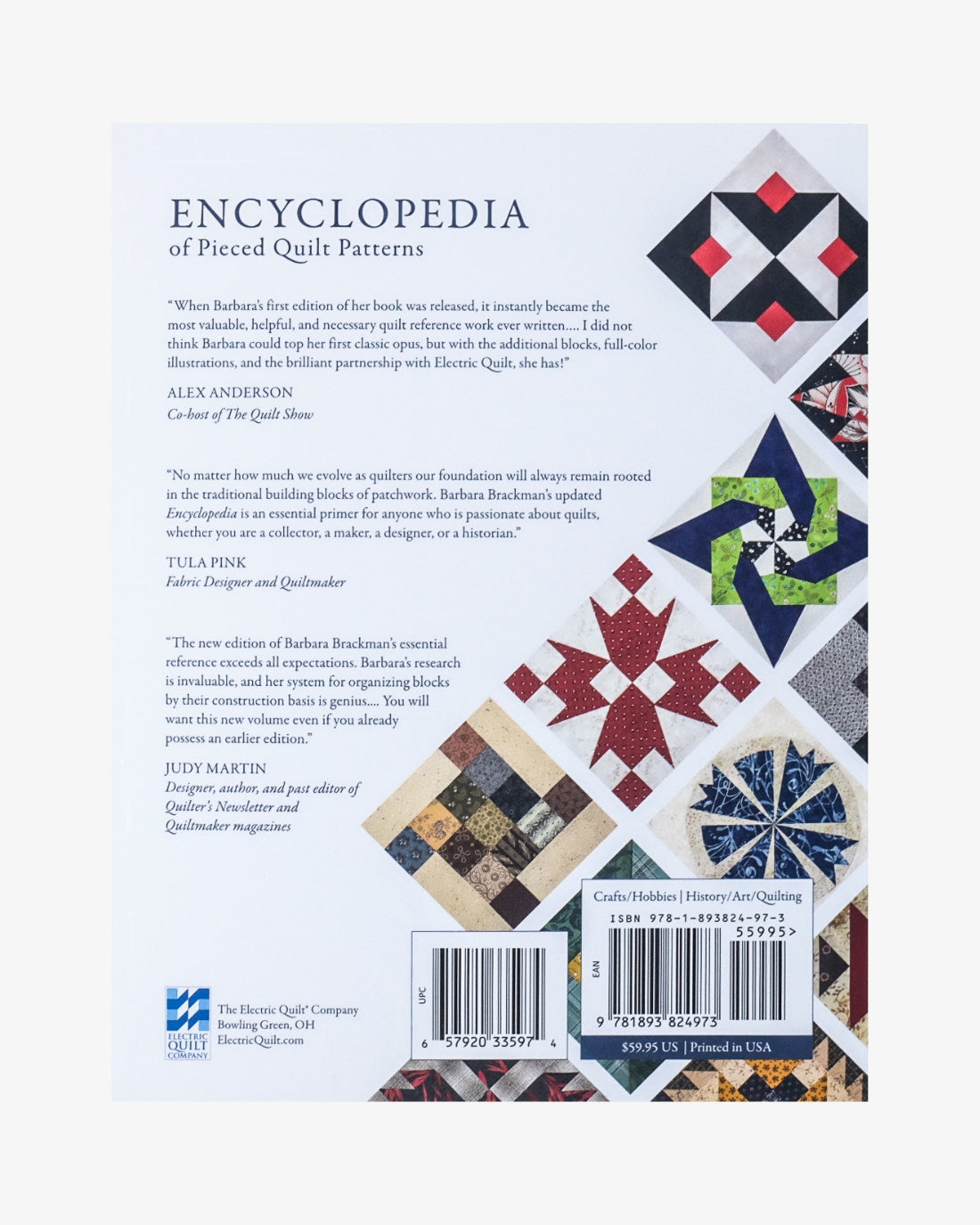 The Encyclopedia of Pieced Quilt Patterns by Barbara Brackman