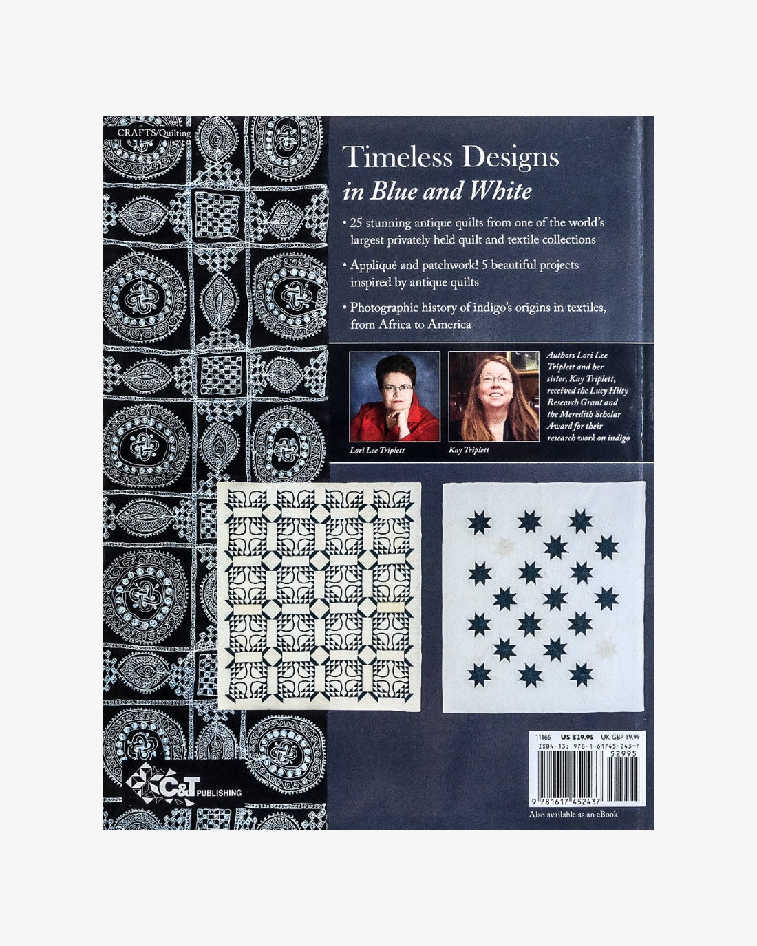 Indigo Quilts: 30 Quilts from the Poos Collection by Kay and Lori Lee Triplett