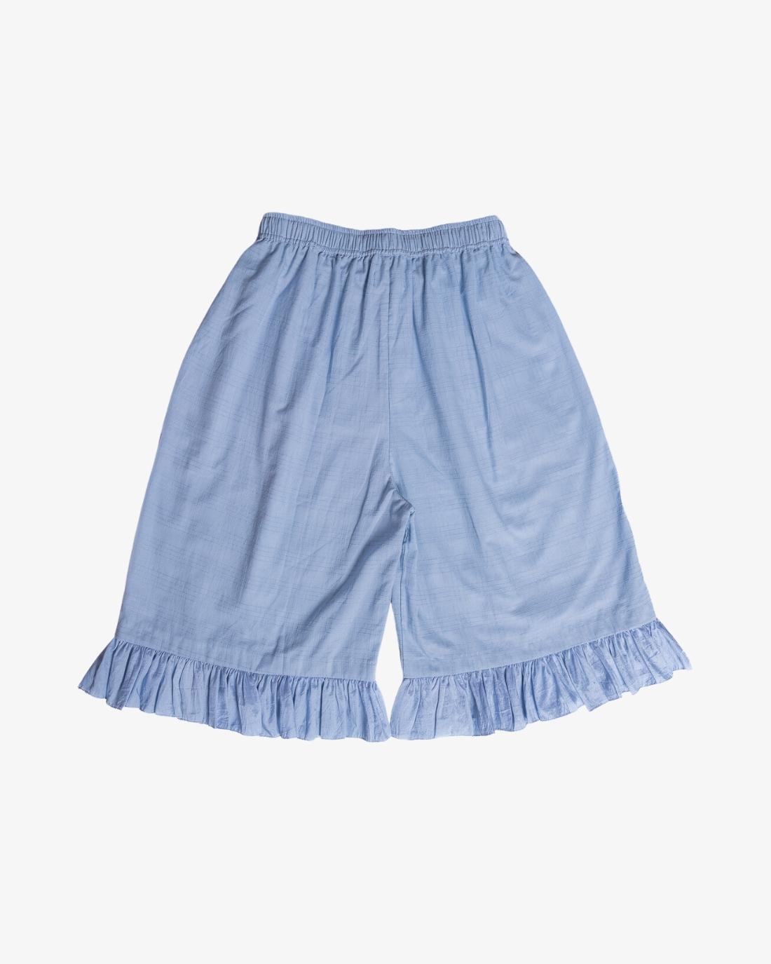 Blue Cotton Bloomers by Bunon